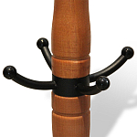 Вешалка напольная деревянная с черными металлическими крючками Noble Branches варинант исполнения - 3 | Loft Concept в Липецке