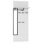 Вешалка настенная белая Strict Lines варинант исполнения - 1 | Loft Concept в Липецке