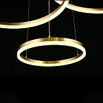 Люстра подвесная светодиодная Jewelry Ring варинант исполнения - 3 | Loft Concept в Липецке