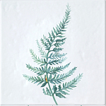 Плитка с узором Папоротник варинант исполнения - 2 | Loft Concept в Липецке