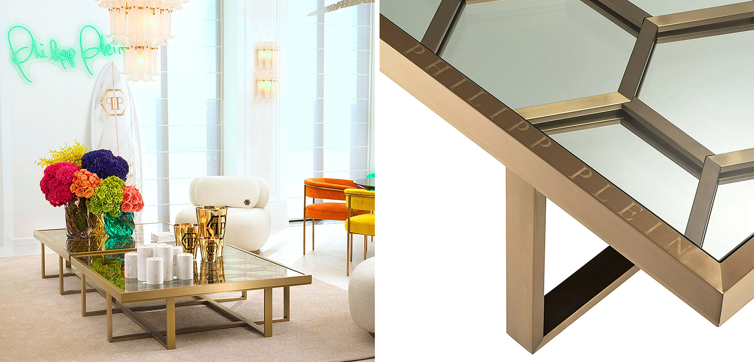 Кофейный стол Philipp Plein Coffee Table Skeleton Кофейный стол Philipp Plein Coffee Table Skeleton - Loft-Concept в Липецке