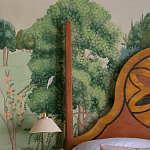 Обои ручная роспись Dandaka Glades Original colourway on painted Xuan paper варинант исполнения - 4 | Loft Concept в Липецке