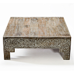 Кофейный стол Carved Сoffee table ручная резьба по дереву варинант исполнения - 1 | Loft Concept в Липецке