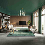 Люстра подвесная с 20-ю цилиндрическими матовыми плафонами Delta Light варинант исполнения - 5 | Loft Concept в Липецке