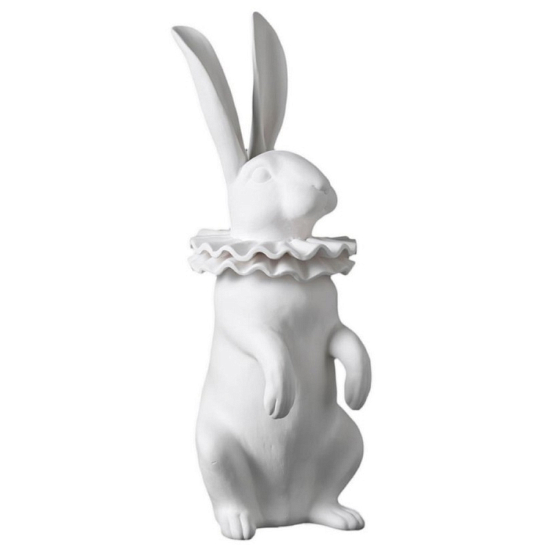 Статуэтка Rabbit Collar Белый Черный Статуэтка Rabbit Collar Белый Черный в Липецке | Loft Concept