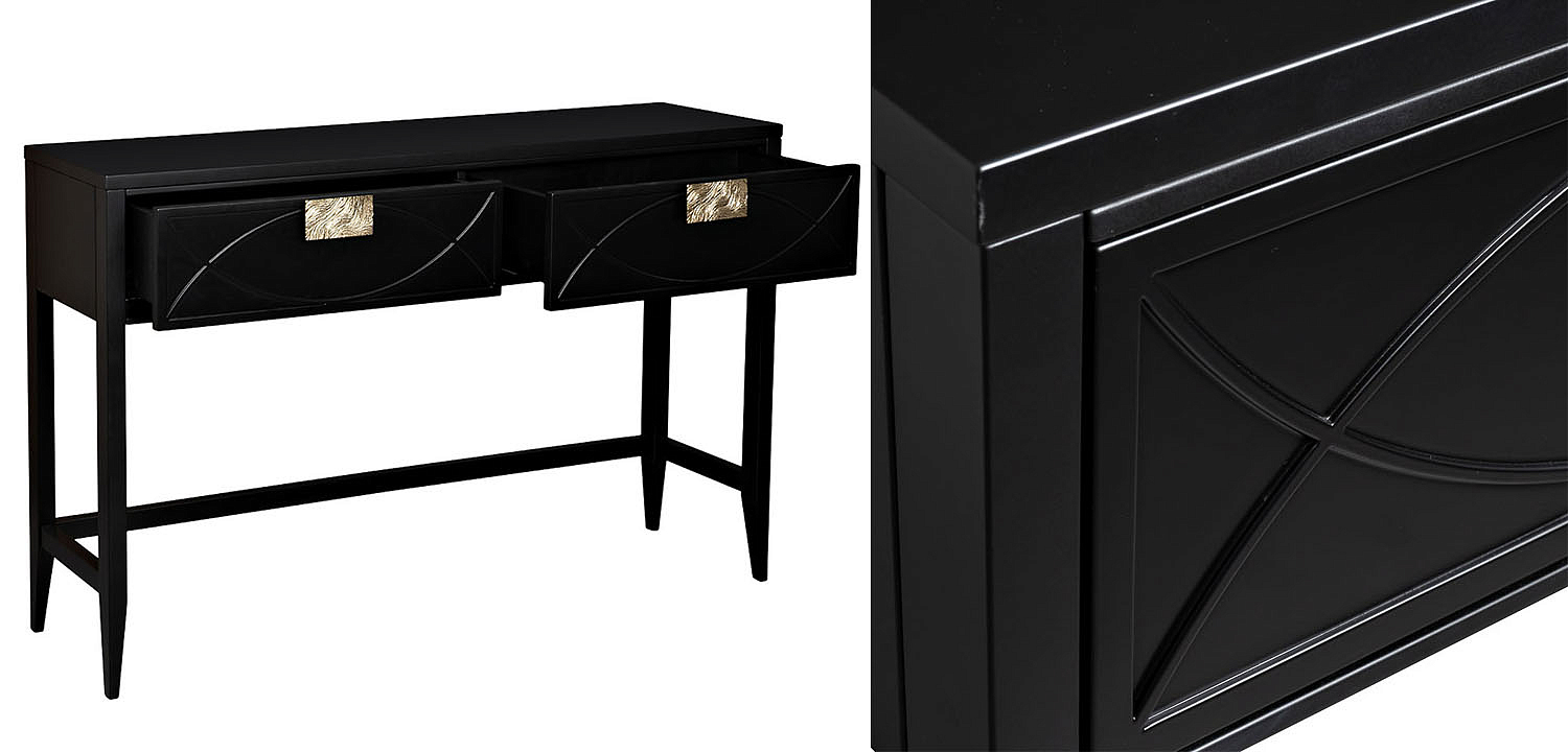 Консоль Amelie Black Console Консоль Amelie Black Console - Loft-Concept в Липецке