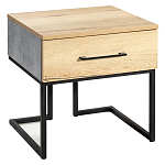 Тумба прикроватная с ящиком в стиле лофт Urban Style Space 2 варинант исполнения - 2 | Loft Concept в Липецке