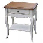 Тумба прикроватная с ящиком и открытой полкой Interiors Romance варинант исполнения - 1 | Loft Concept в Липецке