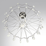 Люстра подвесная из металла с хрустальными прозрачными подвесками Quasar 81 варинант исполнения - 11 | Loft Concept в Липецке