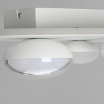 Потолочный светильник овальной формы белого цвета с 7-ю лампами Lunar Pebbles варинант исполнения - 10 | Loft Concept в Липецке