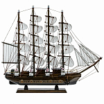 Декоративная модель деревянного тёмно-коричневого парусника в подарочной упаковке With The low варинант исполнения - 1 | Loft Concept в Липецке