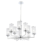 Люстра с 9-ю цилиндрическими стеклянными плафонами Jeanette варинант исполнения - 10 | Loft Concept в Липецке
