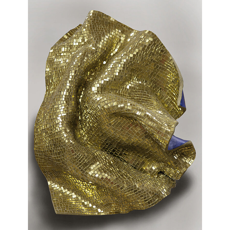 Панно «Reflection» Золотой Синий в Липецке | Loft Concept 