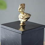 Мраморная шкатулка с бюстом из металла KELLY WEARSTLER варинант исполнения - 10 | Loft Concept в Липецке