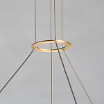 Люстра с геометрической конструкцией из вытянутых цилиндрических плафонов Hex Scaffold  варинант исполнения - 10 | Loft Concept в Липецке