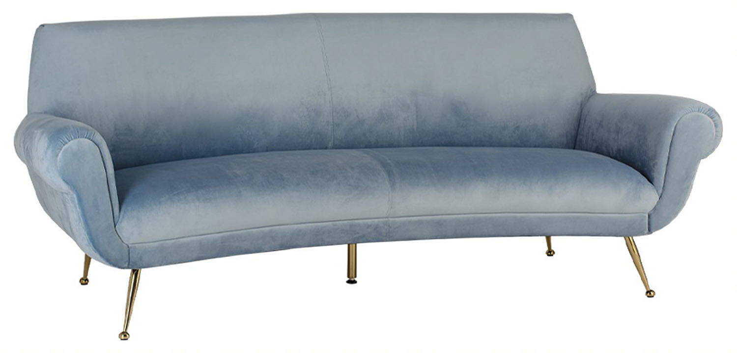 Диван Gigi Radice Lounge Sofa light blue Диван Gigi Radice Lounge Sofa light blue - Loft-Concept в Липецке