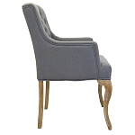 Кресло Mason Classical Armchair grey flax варинант исполнения - 1 | Loft Concept в Липецке