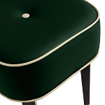 Квадратный мягкий пуф на черных ножках Winton Pouf Square варинант исполнения - 20 | Loft Concept в Липецке