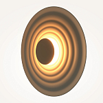 Бра круглое Soft Halo серый варинант исполнения - 3 | Loft Concept в Липецке