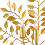 Бра с 3-мя лампами и декором в виде веток с листьями Little Twigs варинант исполнения - 1 | Loft Concept в Липецке