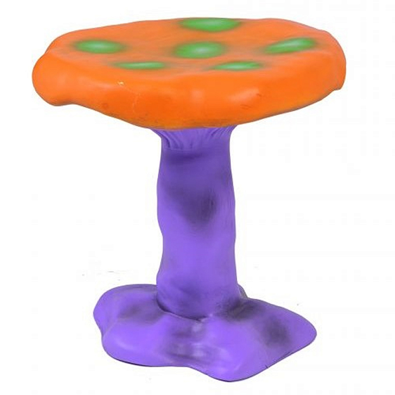 Табурет Seletti Amanita Orange Оранжевый Фиолетовый Табурет Seletti Amanita Orange Оранжевый Фиолетовый в Липецке | Loft Concept