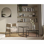 Зеркало круглое в металлической оправе Urban Style Space варинант исполнения - 1 | Loft Concept в Липецке