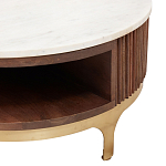 Круглый кофейный стол Sadie Round Coffee Table варинант исполнения - 2 | Loft Concept в Липецке