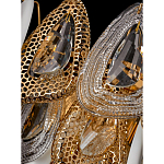 Бра с белыми и прозрачными подвесками Character Chandelier варинант исполнения - 3 | Loft Concept в Липецке