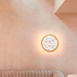 Бра в форме диска с перламутровыми прямоугольниками из морской ракушки Touch of Marine Charm варинант исполнения - 3 | Loft Concept в Липецке