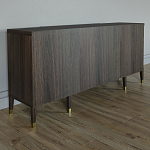 Большой Комод-буфет Elsa Dreams Walnut с ящиками варинант исполнения - 7 | Loft Concept в Липецке