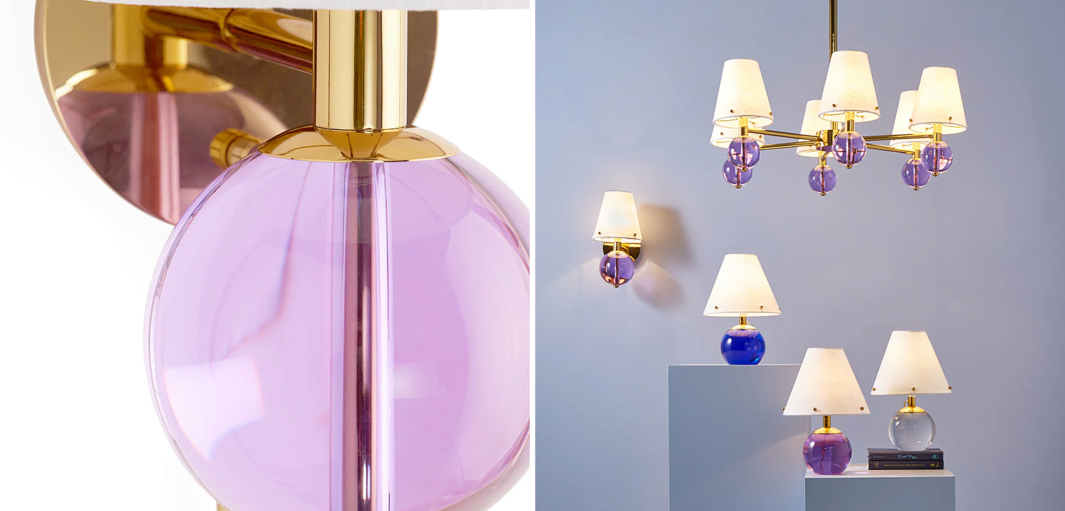 Бра BELVEDERE SCONCE Jonathan Adler Pink Бра BELVEDERE SCONCE Jonathan Adler Pink - Loft-Concept в Липецке