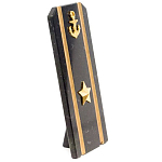 Сувенир Погон Майор ВМФ из натурального камня змеевик Souvenir Epaulets варинант исполнения - 1 | Loft Concept в Липецке