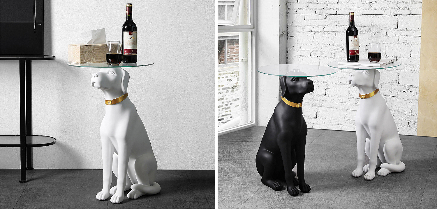 Приставной стол White Dog Table Приставной стол White Dog Table - Loft-Concept в Липецке