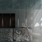 Подвсеной светильник светодиодный металлический цилиндрической формы Высота 30см Trumpet tube варинант исполнения - 6 | Loft Concept в Липецке