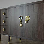 Большой Комод-буфет Elsa Dreams Walnut с ящиками варинант исполнения - 2 | Loft Concept в Липецке