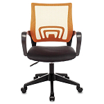 Офисное кресло с основанием из черного пластика Desk chairs Orange варинант исполнения - 2 | Loft Concept в Липецке