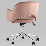 Кресло для компьютерного стола Veloury Pink варинант исполнения - 6 | Loft Concept в Липецке