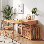 Обеденный стол раскладной из дерева Astiс Table варинант исполнения - 2 | Loft Concept в Липецке