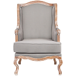 Кресло из массива бука светло-серое Solid Luxury варинант исполнения - 1 | Loft Concept в Липецке