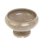 Фруктовница из натурального камня Мрамор Бежевый Natural Stone Fruit Bowls варинант исполнения - 2 | Loft Concept в Липецке