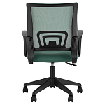 Офисное кресло с основанием из черного пластика Desk chairs Green варинант исполнения - 4 | Loft Concept в Липецке