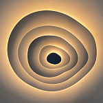 Потолочная люстра круглая многослойная Multilayering варинант исполнения - 10 | Loft Concept в Липецке