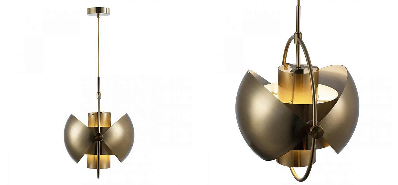 Подвесной светильник Louis Weisdorff Gold диаметр 38 Подвесной светильник Louis Weisdorff Gold диаметр 38 - Loft-Concept в Липецке