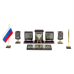 Настольный письменный набор из нефрита на ножках Executive Recruitment варинант исполнения - 1 | Loft Concept в Липецке