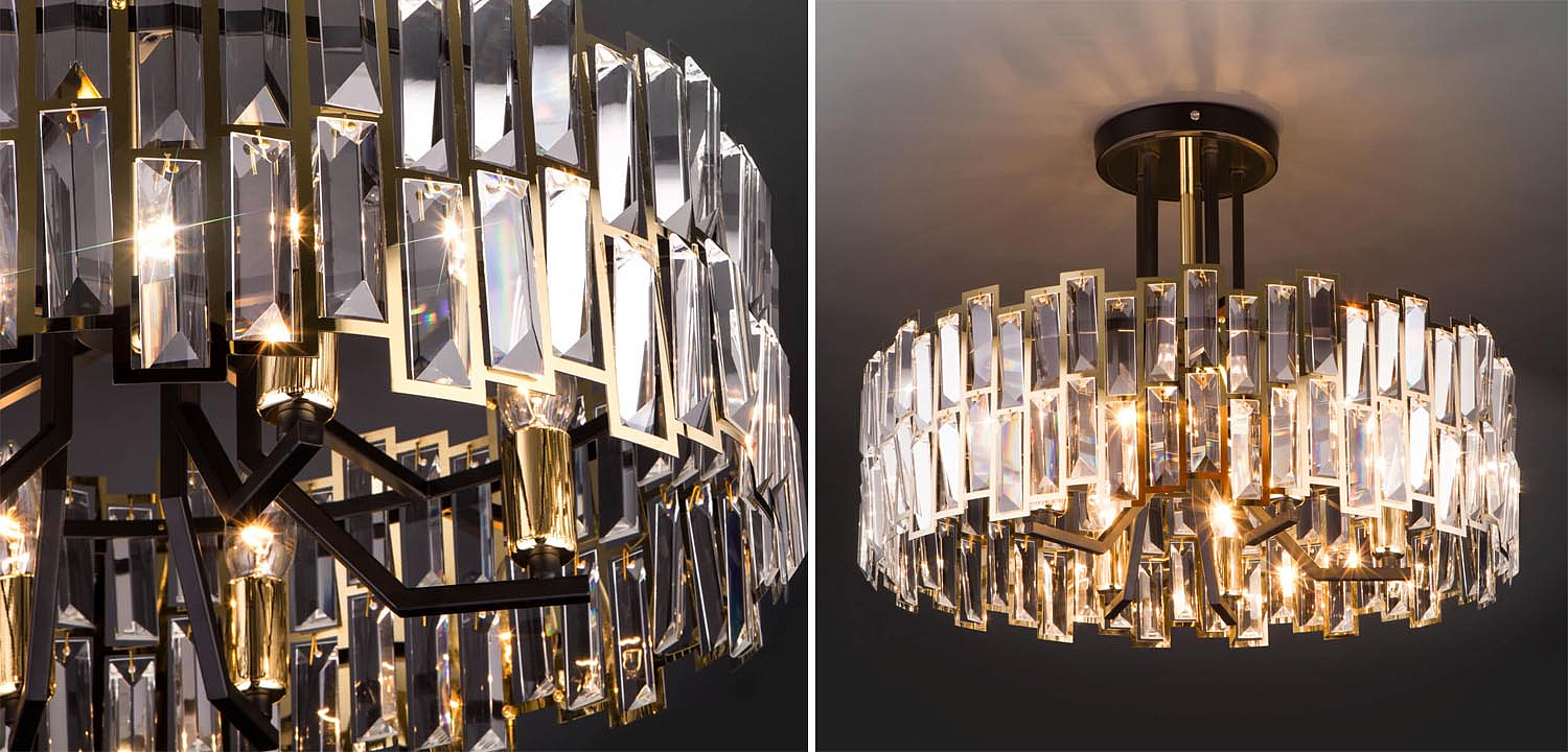 Потолочная люстра Darkness Chandelier gold 53 Потолочная люстра Darkness Chandelier gold 53 - Loft-Concept в Липецке