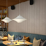 Подвесной вязаный белый светильник «Звезда Востока 01» варинант исполнения - 2 | Loft Concept в Липецке