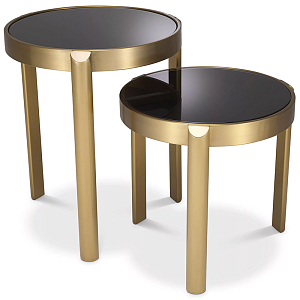 Комплект из двух приставных столиков Eichholtz Side Table Buena set of 2