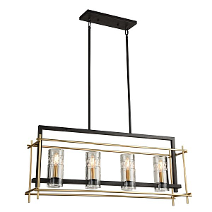 Подвесной светильник Brass Glass Pendant 4