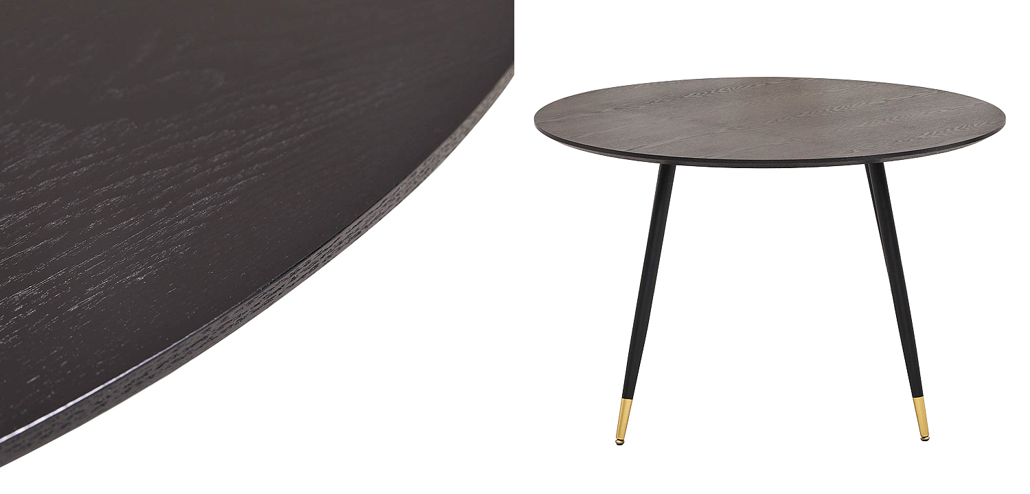 Круглый обеденный стол Mateo Round Dinner Table Круглый обеденный стол Mateo Round Dinner Table - Loft-Concept в Липецке