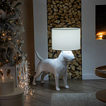 Лампа COLLECTION OF DOGS с абажуром Бультерьер варинант исполнения - 5 | Loft Concept в Липецке